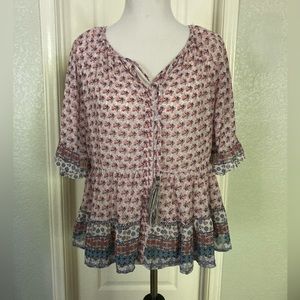 Knox Rose boho blouse